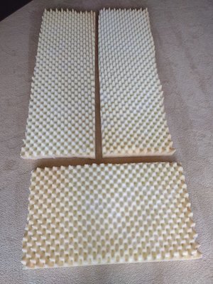 Photo of free Egg crate foam pads (Preston)