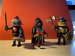 Photo of free Playmobil Knight Figures (Wallingford)