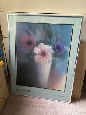 Photo of free 28”x22”Framed pic flowers in a vase (Portola District, SF)