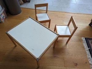 Photo of free Children's table and chairs (Totnes)