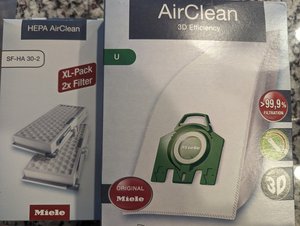 Photo of free Miele filters and bags (Bethel Baptist Church)