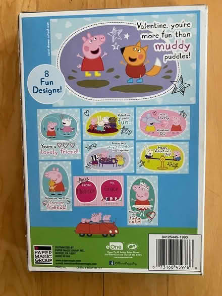 Photo of free New Peppa Pig Valentines (Crystal Beach) #2