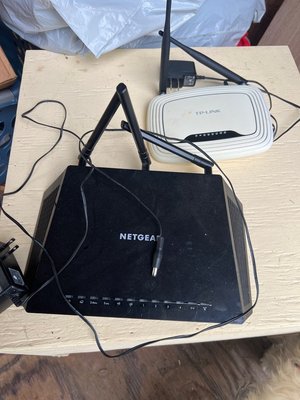 Photo of free Two routers. Take one or both (Derbyshire Dr & Robindell Way)