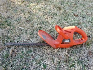 Photo of free Black and Decker hedge trimmer (North Plainfield)