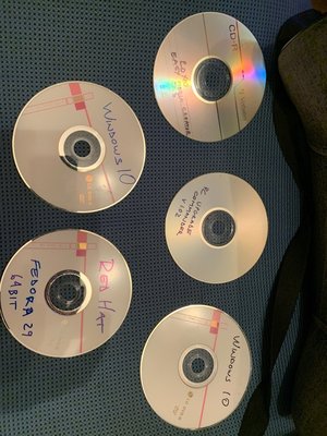 Photo of free Software CD backups (West SJ)