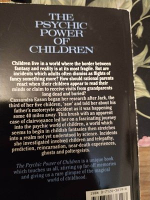Photo of free Book: The Psychic Power of Children by Cassandra Eason (Lakenham NR1)