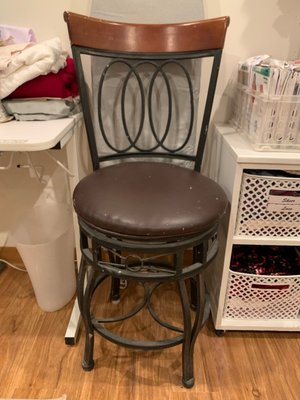 Photo of free Counter height stool (Elmhurst (Elmhurst (Rt 83 & St. Charles))
