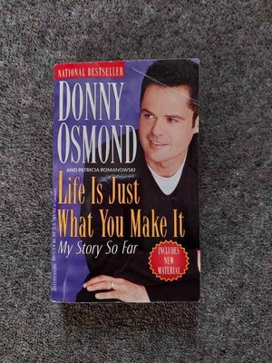 Photo of free Donny Osmond Book & large concert brochure (Leyland PR25)