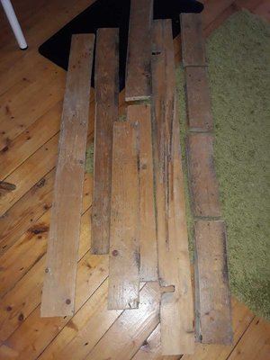 Photo of free Used/damaged wooden/timber floorboards (Moortown LS17)