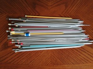 Photo of free Assorted knitting needles (Pensby CH60)