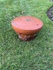 Photo of Terracotta Chimney Cowl (Knotty Ash) #2