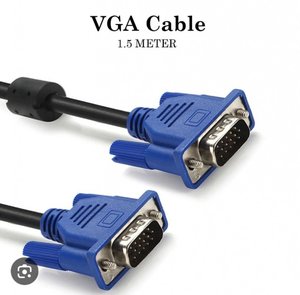 Photo of VGA cable and 2 x DV 14v power cable (Fintry DD4)