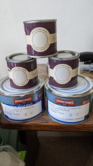 Photo of free paint tester pots (CB4, off Chesterton Road)