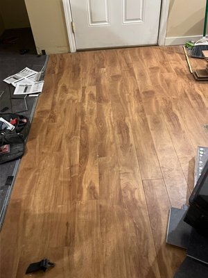 Photo of free Laminate plank flooring (Lakewood, CO)
