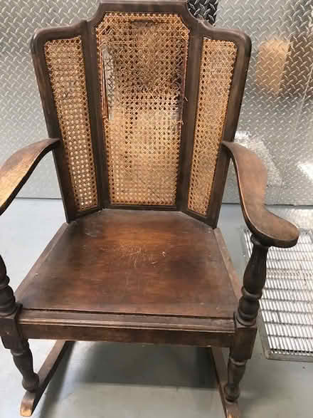 Photo of free Cane back rocking chair (Walnut Creek, CA) #2