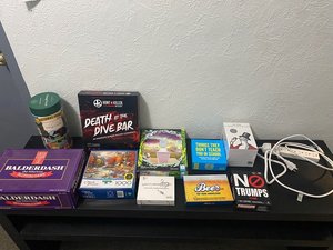Photo of free Games and misc office items (Petworth/Columbia Heights)