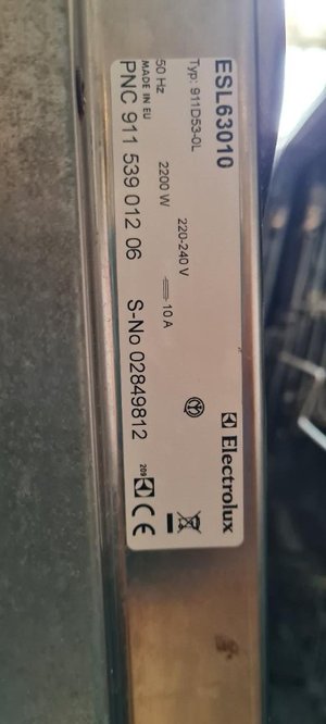 Photo of free Electrolux dishwasher (Trowbridge BA14)