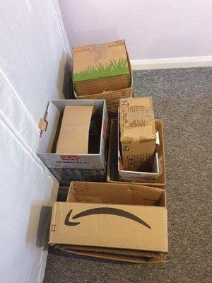 Photo of free Cardboard boxes (medium) (3 Yaxley)