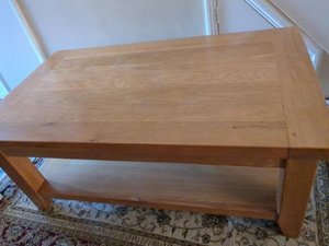 Photo of free Large Oak Coffee Table (CT9)