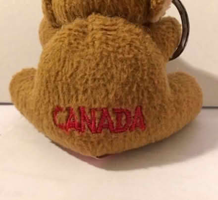 Photo of free Key Ring/Fob. Canada Teddy Bear. (Allerton L18)