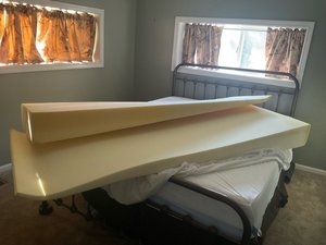 Photo of free Bed wedges (Sharon Twp.)