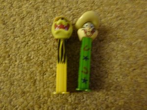Photo of free Two Pez sweet containers (Goldsworth Park)