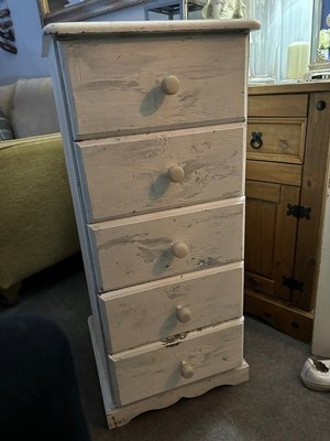Photo of free 5 drawer solid pine unit (BS21 clevedon)