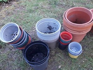 Photo of free Plastic plant pots (various sizes) (Shenley Fields B29)