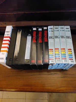 Photo of free 12 VHS Video Tapes - used (Marks Tey CO6)