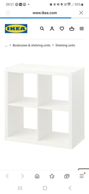 Photo of IKEA kallax style units for Animals in Need charity (Little Irchester NN8)