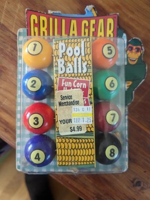 Photo of free Pool ball Corn cob holders (Denbigh)