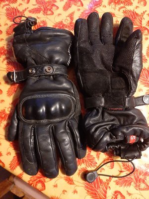 Photo of free Motorcycle gloves (Droitwich, Worcester Road.)
