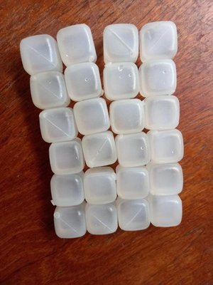 Photo of free Plastic water filled ice cubes x24 (Loughborough Junction SE5)