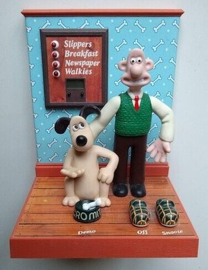 Photo of free Wallace & Gromit alarm clock - *only* demo works
