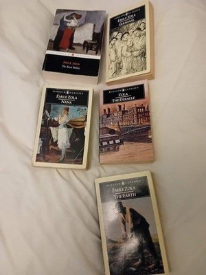 Photo of free four emile zola books (OL6)