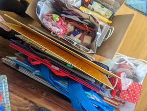 Photo of free Gift bags & boxes, ribbons (Denbigh)