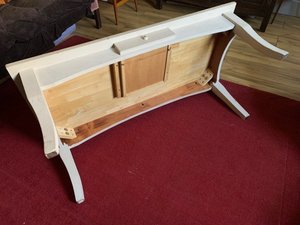 Photo of free coffee table (Plumbland CA7)