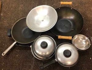 Photo of free Saucepans and woks (Garesfield NE39)