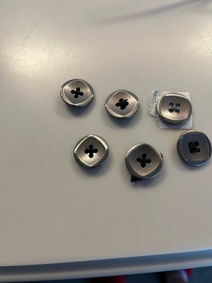 Photo of free 6 six matching buttons (Prospect and DeAnza)