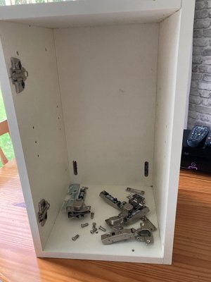 Photo of free Kitchen cupboard carcass - complete with door (Crowthorne RG45)
