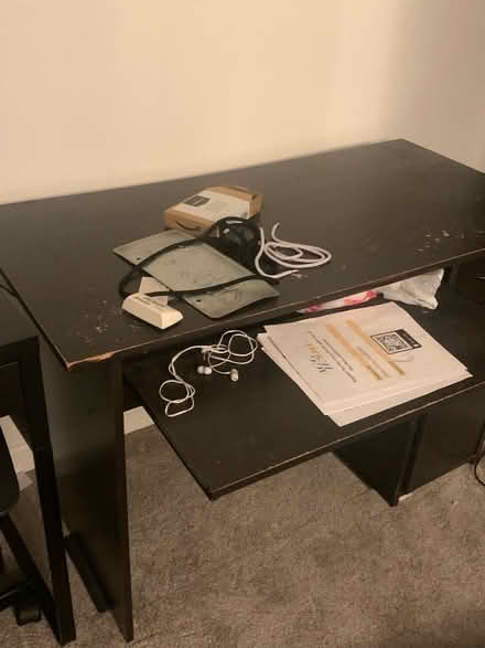 Photo of free Black computer desk (West san jose) #1