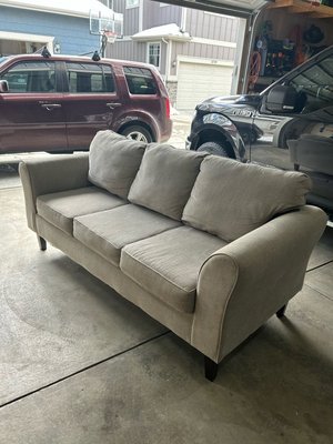 Photo of free Large 3 cushioned couch (Quail Creek, Broomfield, Co)