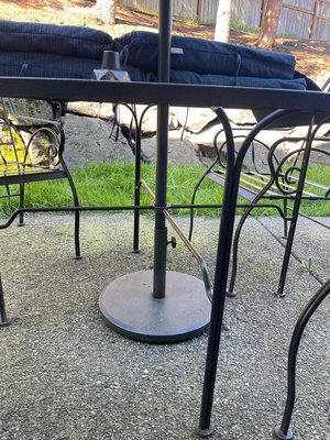 Photo of free Outdoor furniture (Tukwila off of macadam rd s)