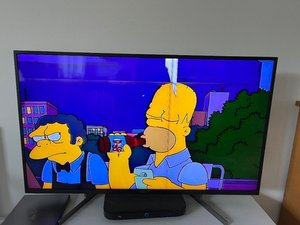 Photo of free 43” smart tv working but with damage to the screen (St Stephens AL3)