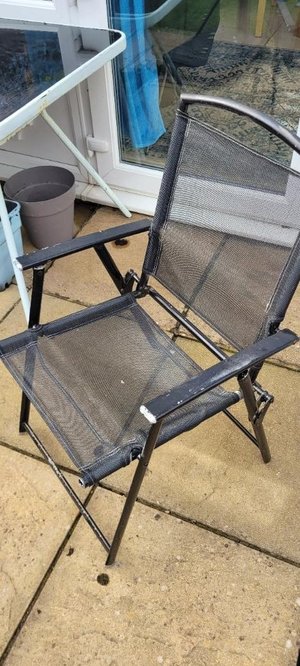 Photo of free Garden table and chairs (BH8)