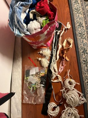 Photo of free Fabric scraps: pet beds, crafts etc (NW DC- Glover park)