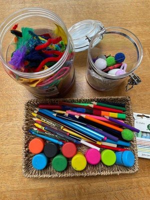 Photo of free Assorted craft materials (Esher, KT10)
