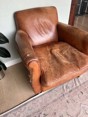 Photo of free Leather chair- very worn (BN1 (off Dyke Road))