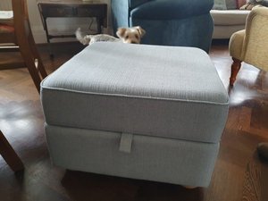 Photo of free Storage footstool, good condition (West Hampstead NW6)