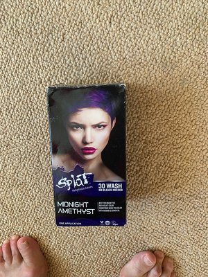 Photo of free Splat purple hair dye (Greenwood)